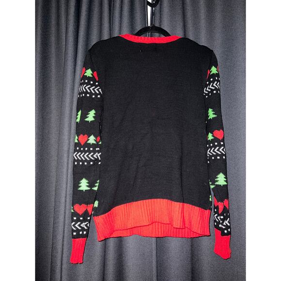 Ugly Christmas Sweater Xmas Size Small Spencer’s - Picture 3 of 3